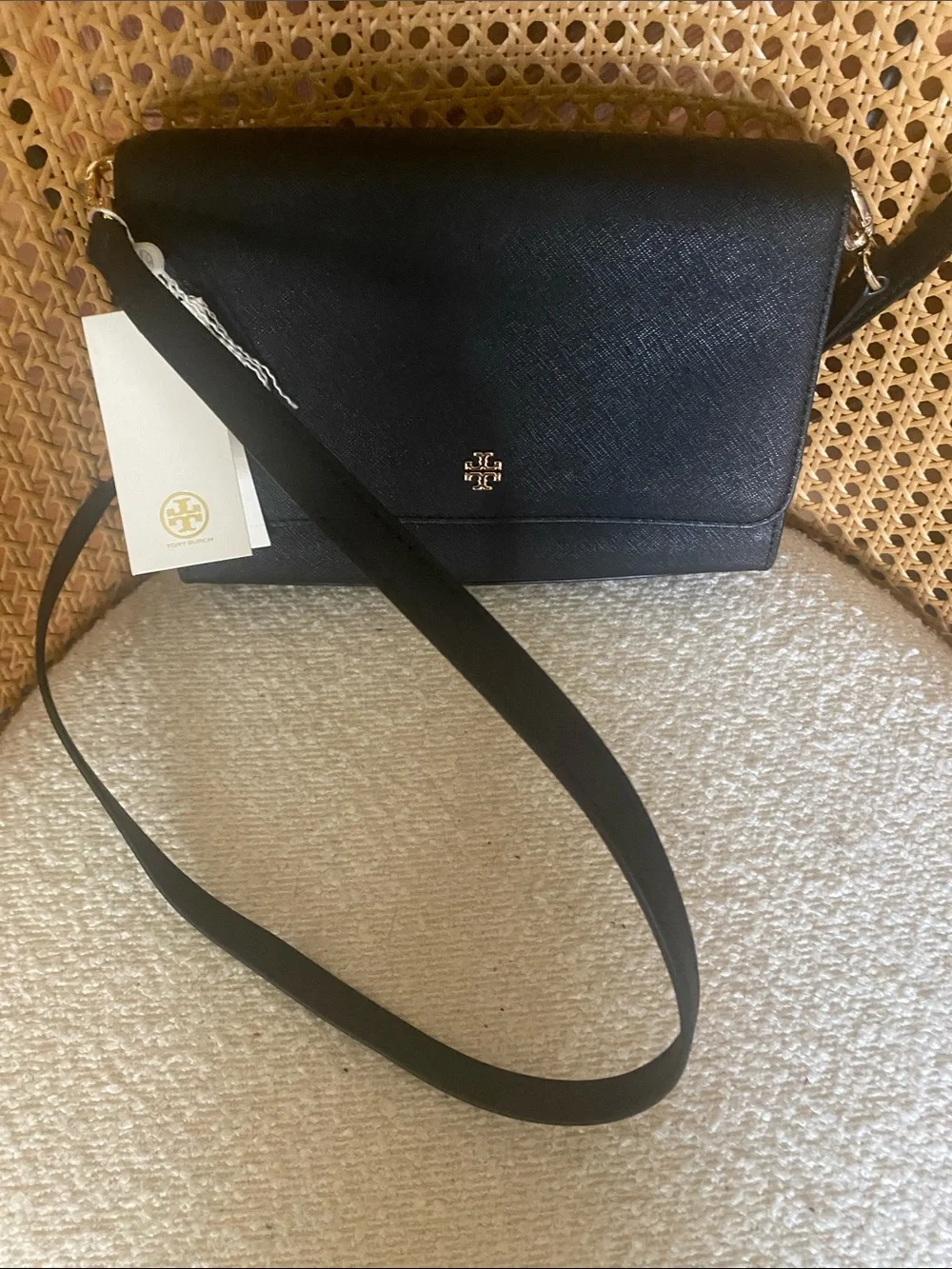 Tory Burch structured black